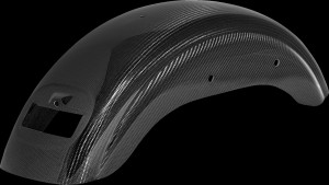 SADDLEMEN REAR FENDER CARBON FIBER MATTE