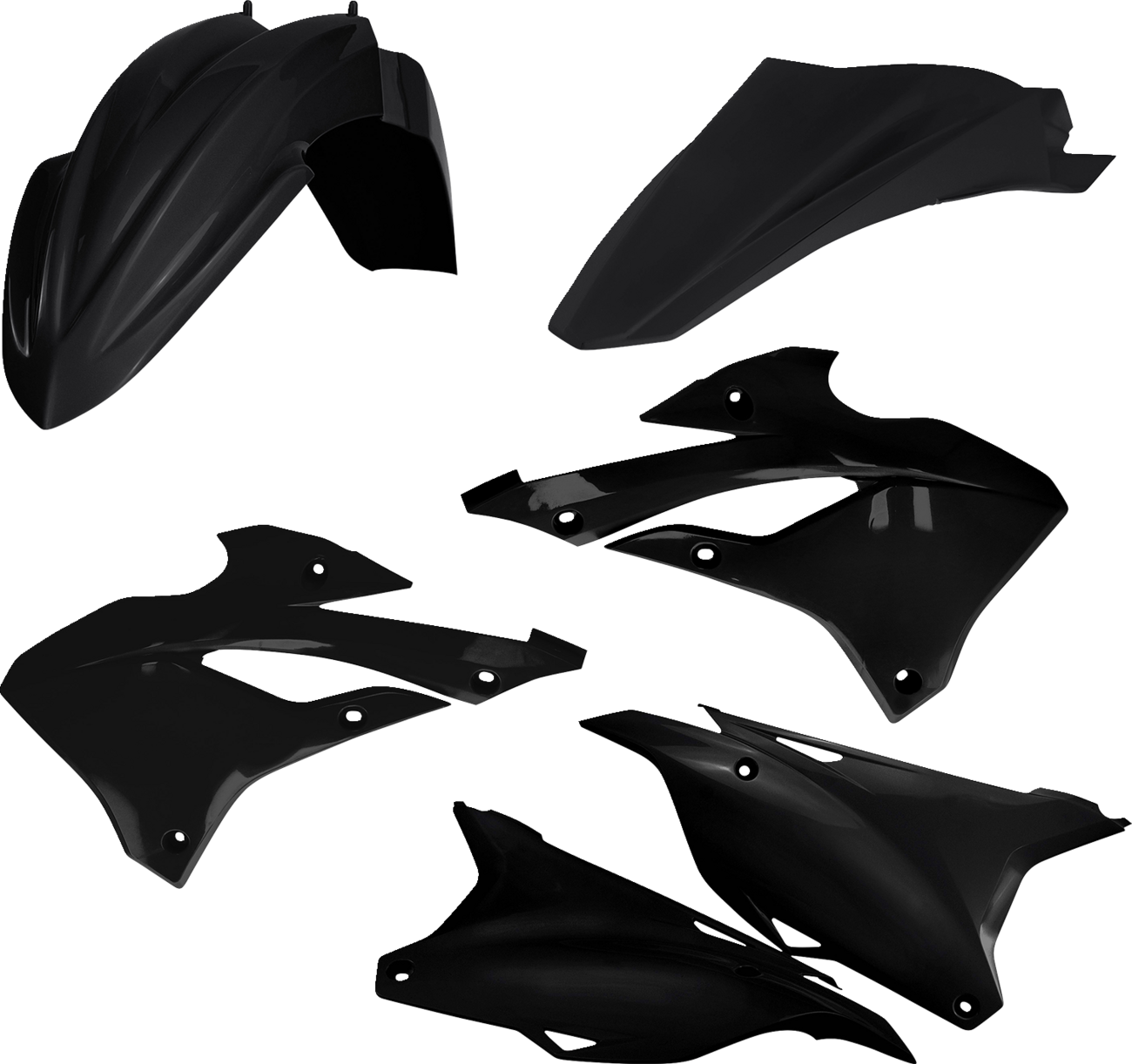 ACERBIS PLASTIC KIT KX85 BLK