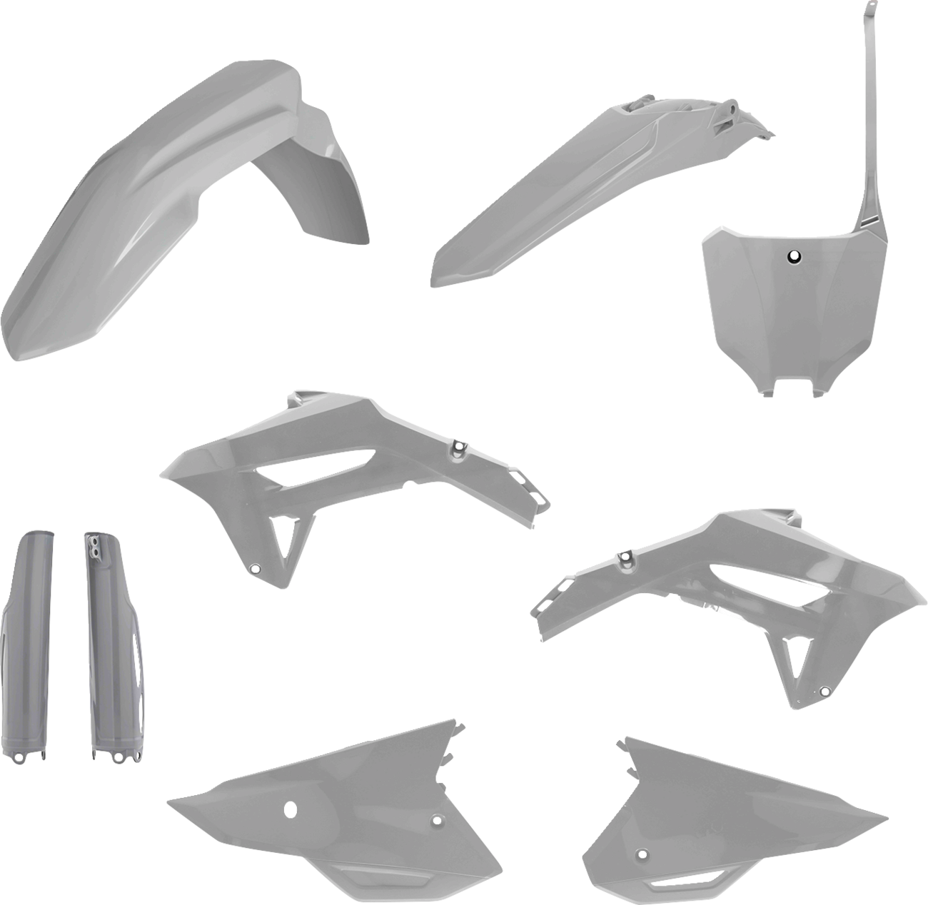 ACERBIS PLASTIC KIT FULL CRF GRAY