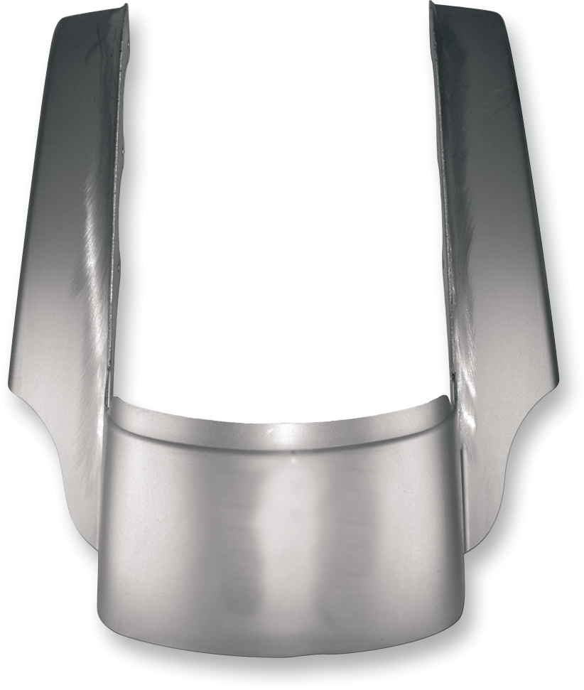 DRAG SPECIALTIES Fender Skirt - Front - Chrome - Image 2