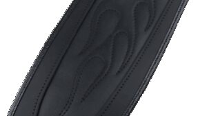 DRAG SPECIALTIES SEATS Fender Skin - Flame Stitched Automotive-Grade Vinyl Center