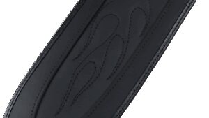 DRAG SPECIALTIES SEATS Fender Skin - Flame Stitched Automotive-Grade Vinyl Center