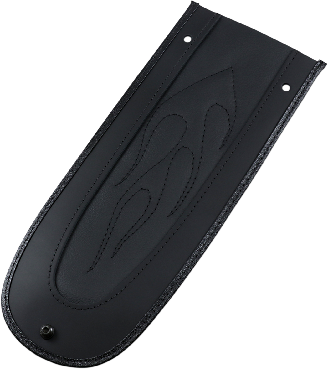 DRAG SPECIALTIES SEATS Fender Skin - Flame Stitched Automotive-Grade Vinyl Center