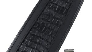 DRAG SPECIALTIES SEATS Fender Skin - Embossed Faux Gator Leather Center