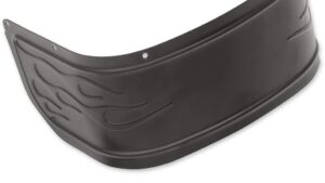 DRAG SPECIALTIES Fender Skirt - Front - Satin Black