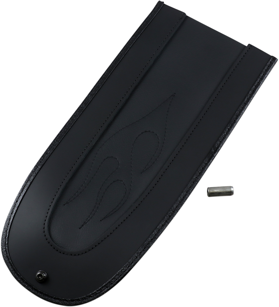 DRAG SPECIALTIES SEATS Fender Skin - Flame Stitched Automotive-Grade Vinyl Center