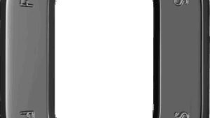 FIGURATI DESIGNS Antenna Ring - Left Rear Fender - Smooth - Black