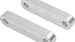 KLOCK WERKS Hugger Front Fender Mounting Blocks - For 21" Wheels - Satin