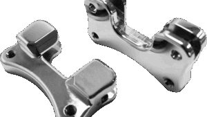 DRAG SPECIALTIES Fender-To-Fork Adapters - Chrome