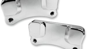DRAG SPECIALTIES Fender-To-Fork Adapters - Chrome