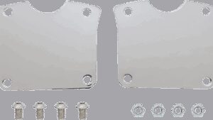 CYCLE VISIONS Fender Riser - Chrome