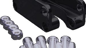 COVINGTONS Front Fender Relocator - Black - Touring '03-'13