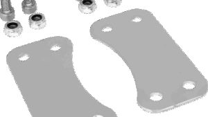 COASTAL MOTO Fender Riser - 21" - Silver - Touring