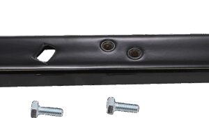 DRAG SPECIALTIES Left Saddlebag Rail Support Bracket - Black