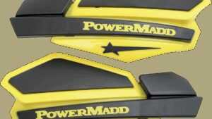 POWERMADD Star Series Handguards - Suzuki Yellow/Black