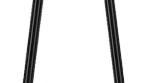 CYCLE VISIONS Sissy Bar Stick - Black - 18" Attittude - Wide