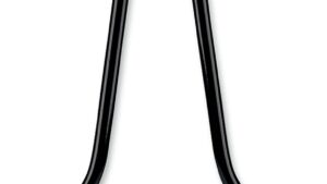 CYCLE VISIONS Sissy Bar Stick - Black - 18" Attittude - Narrow