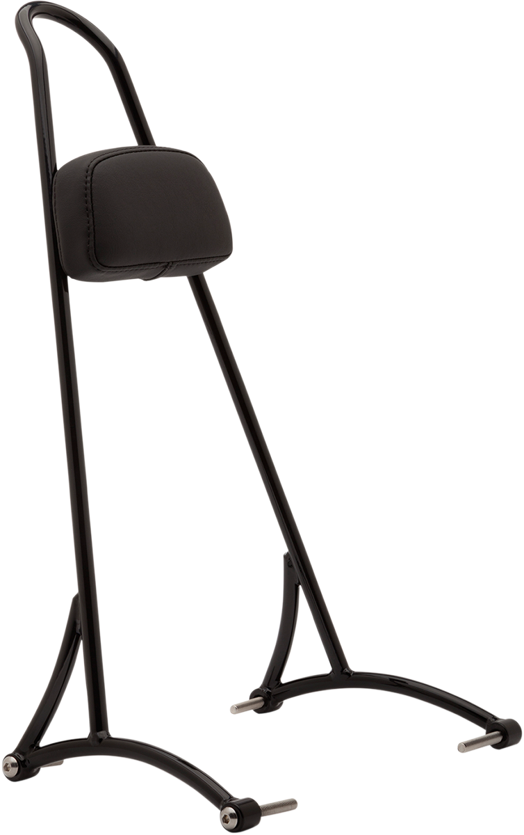 BURLY BRAND Tall Sissy Bar - Black
