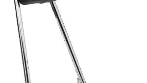 BURLY BRAND Tall Sissy Bar - Chrome