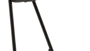 BURLY BRAND Tall Sissy Bar - Black