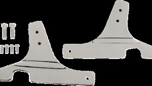 DRAG SPECIALTIES Side Plates - Chrome