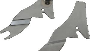 DRAG SPECIALTIES Quick Release Side Plates - Chrome