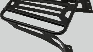 COBRA Sissy Bar Luggage Rack - Black - Tubular