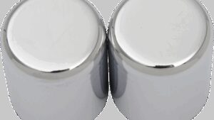 DRAG SPECIALTIES Docking Covers - Small - Chrome