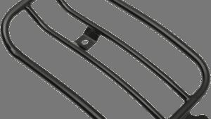 MOTHERWELL Luggage Rack - Gloss Black - Softail