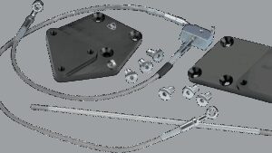 ARLEN NESS Forward Control Extension Kit - 3" - Softail '07-'17