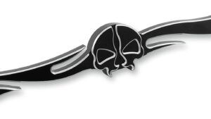 DRAG SPECIALTIES Split Skull Linkage - Black - FL