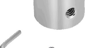 FIGURATI DESIGNS Heel-Toe Shifter Cover - Logo - Stainless Steel