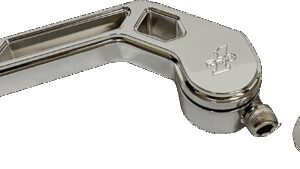 PRO-ONE PERF.MFG. T-Rex Shorty Shfiter Arm - Chrome - '88-'22 FL