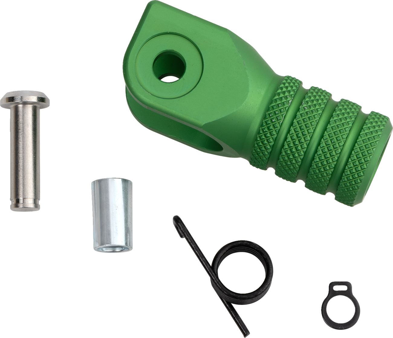 MOOSE OFFROAD Knurled Shift Lever Tip - 0 mm - Green