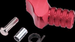 MOOSE OFFROAD Knurled Shift Lever Tip - 20 mm - Red