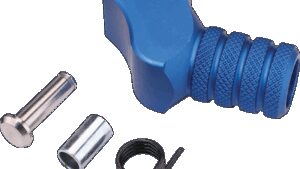 MOOSE OFFROAD Knurled Shift Lever Tip - 20 mm - Blue