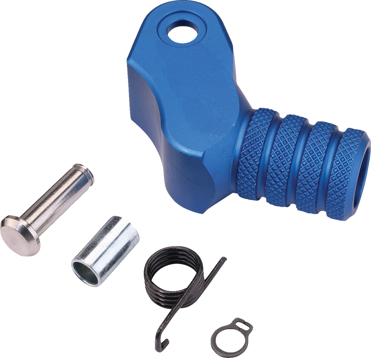 MOOSE OFFROAD Knurled Shift Lever Tip - 20 mm - Blue