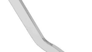 DRAG SPECIALTIES Brake Pedal - Chrome - FXR