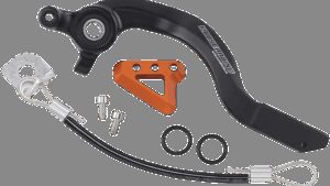 MOOSE OFFROAD Brake Pedal - Orange - KTM