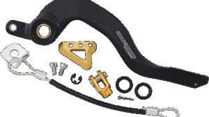 MOOSE OFFROAD Brake Pedal - Gold - Suzuki