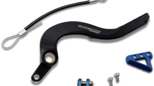 MOOSE OFFROAD Brake Pedal - Blue - Yamaha