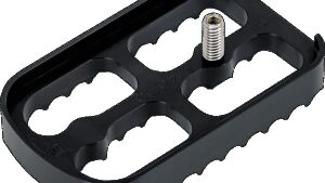 JOKER MACHINE Brake Pedal Cover - Black - Serrated