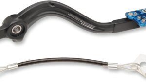 MOOSE OFFROAD Brake Pedal - Blue - Husqvarna