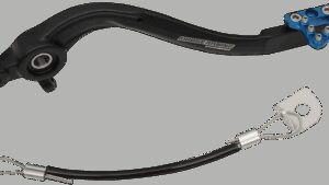 MOOSE OFFROAD Brake Pedal - Blue - Husqvarna