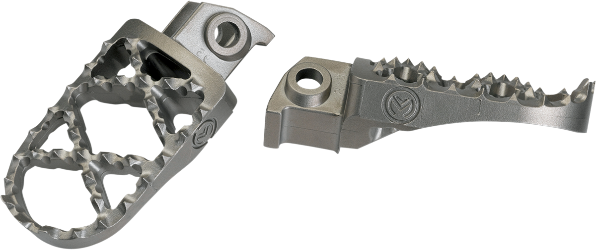 JOKER MACHINE Adjustable Serrated Foot Pegs - Narrow - Black - Image 2