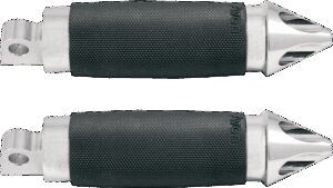 AVON GRIPS Foot Pegs - Custom Spike - Chrome