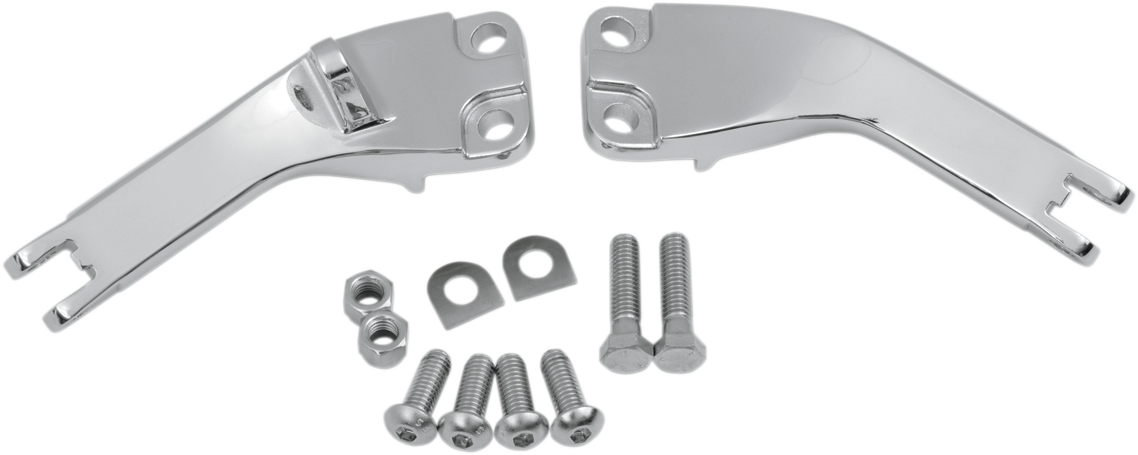 DRAG SPECIALTIES Passenger Peg Mount Kit - Chrome - FXD