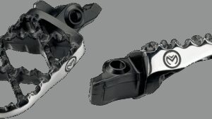 MOOSE OFFROAD Hybrid Footpegs - 1/2" Offset - Kawasaki/Suzuki