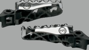 MOOSE OFFROAD Hybrid Footpegs - 1/2" Offset - Kawasaki/Suzuki