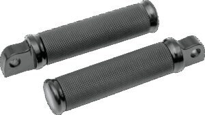 DRAG SPECIALTIES Hotop Designs Footpegs - Knurled - Black